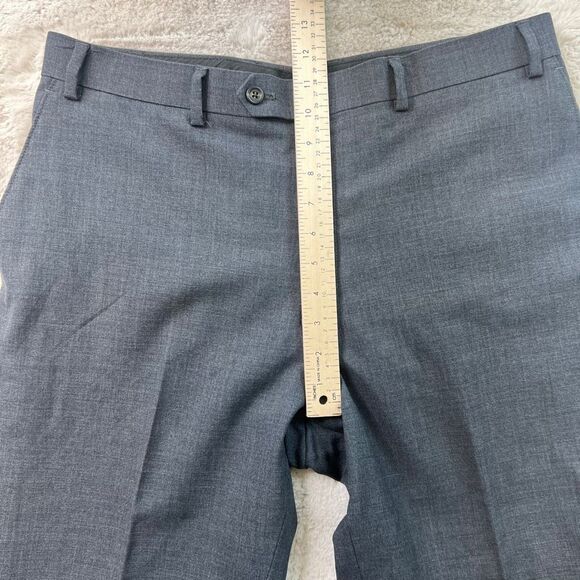 Lauren Ralph Lauren High Performance Wool Dress Pants Mens 36R Grey Trouser - Picture 3 of 7